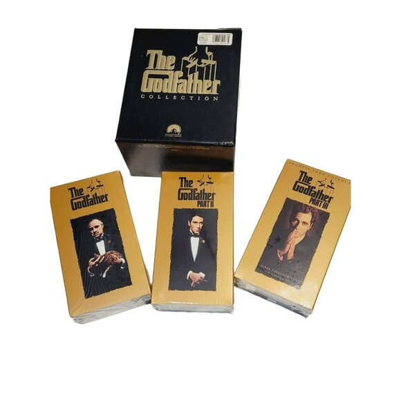 The Godfather THX Digitally Mastered Collectors Addition VHS hi-fi Stereo Fo - Picture 3 of 8